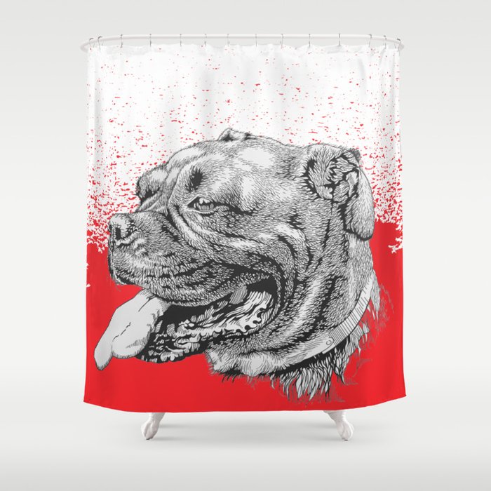 cute furry animal Shower Curtain