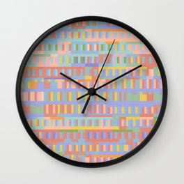 Beethoven Moonlight Sonata (Hushed Tones) Wall Clock | Graphicdesign, Colour, Colours, Pastel, Piano, Classical, Digital, Abstract, Color, Pattern 