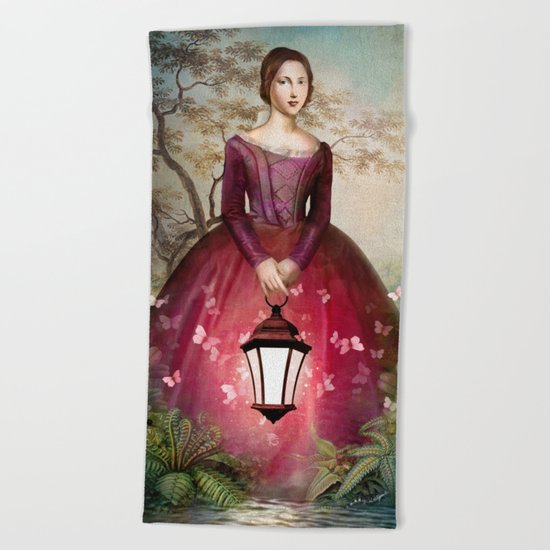 River of Secrets Beach Towel
