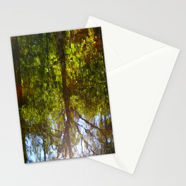 Tree Reflection Lake Surface #decor #society6 #buyart Stationery Card