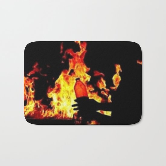 fireball Bath Mat