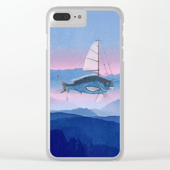 I want to fly Clear iPhone Case