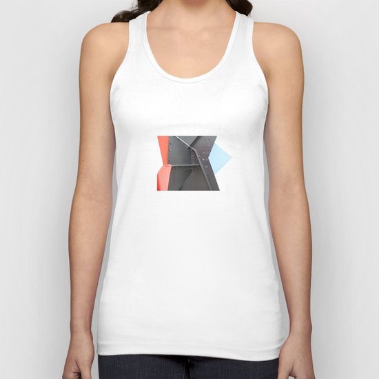 Peggy Guggenheim court yard Unisex Tank Top