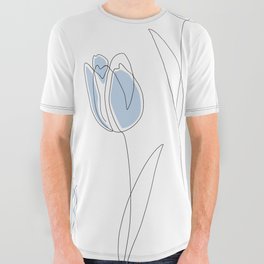 Blue Tulip All Over Graphic Tee
