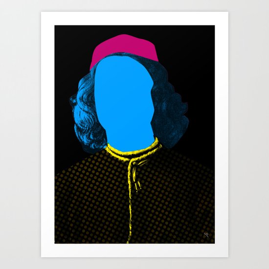 Pop Portrait Disaster 3 Art Print