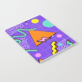 Memphis Synthwave 80s Notebook