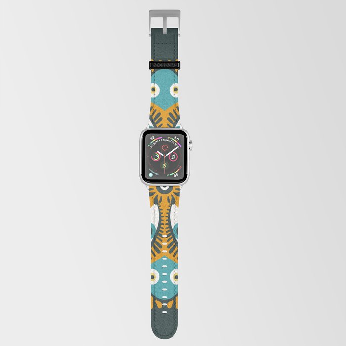 Trippy Mandala – Teal Apple Watch Band