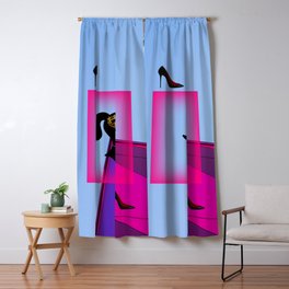 Barbie doll curtains sales