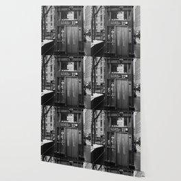 NYC Street | Black and White Wallpaper