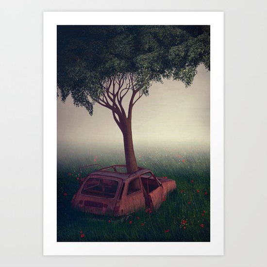 I Lied Art Print