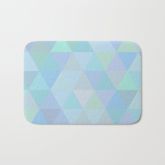 Triangles Bath Mat
