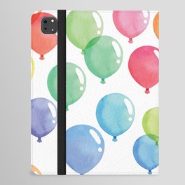 Balloons Pattern iPad Folio Case