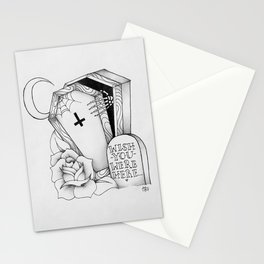 Wish You Were Gone Stationery Cards