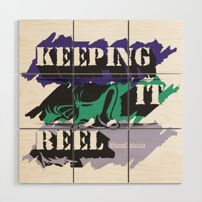 Keeping it Reel Wood Wall Art