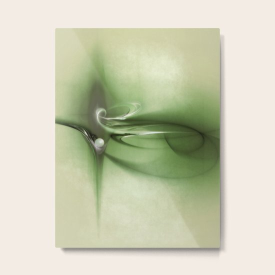 Green Pearl Metal Print