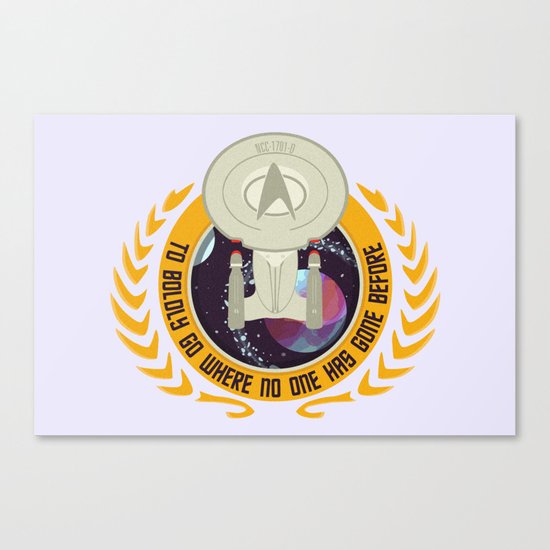 The Final Frontier Canvas Print
