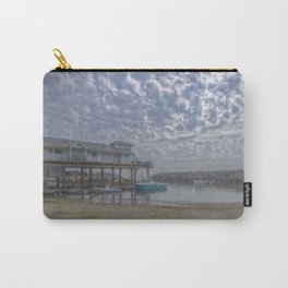 The Cove. Carry-All Pouch | Fun, Photo, Sky, Ventnorhaven, Clouds, Pebbles, View, Landscape, Uk, Outdoors 