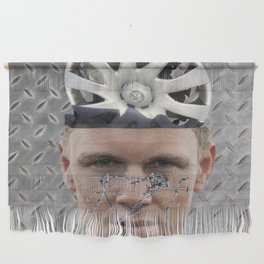 Barbed Wire Face Wall Hanging