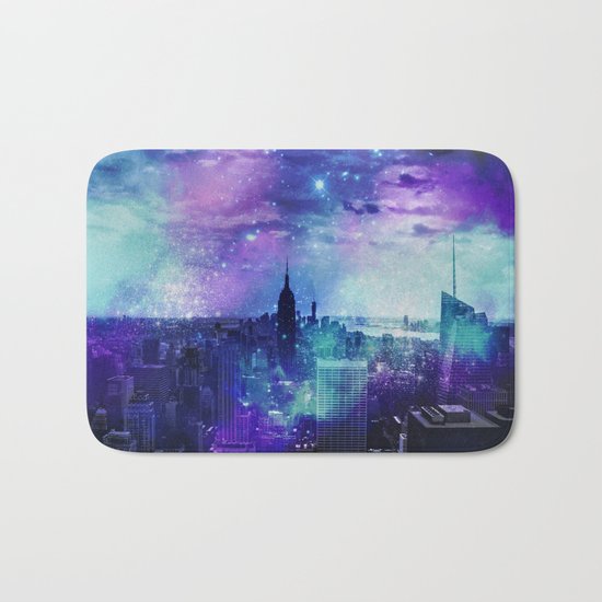New York Night Bath Mat