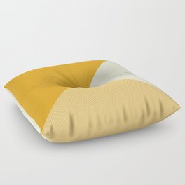 Mustard Tones Floor Pillow