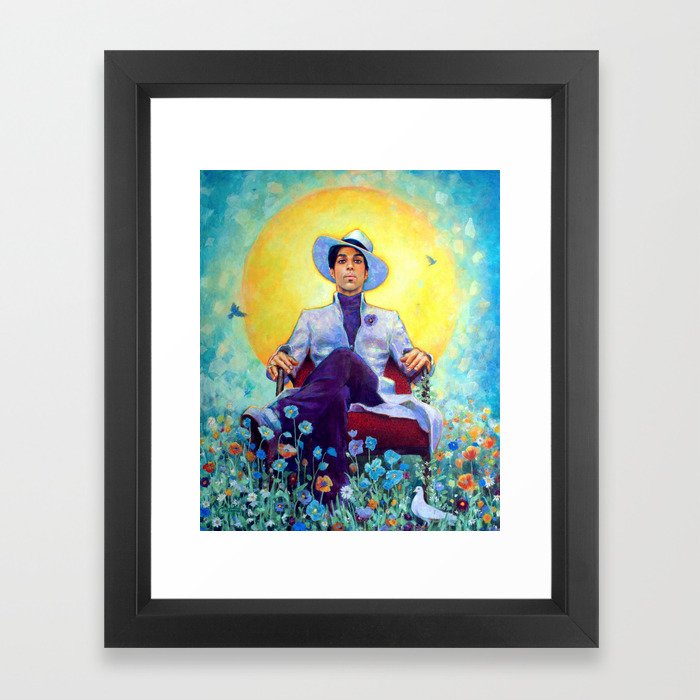 The Sun Prince Framed Art Print By Constancebrantley Society6 The Sun Prince Framed Art Print
