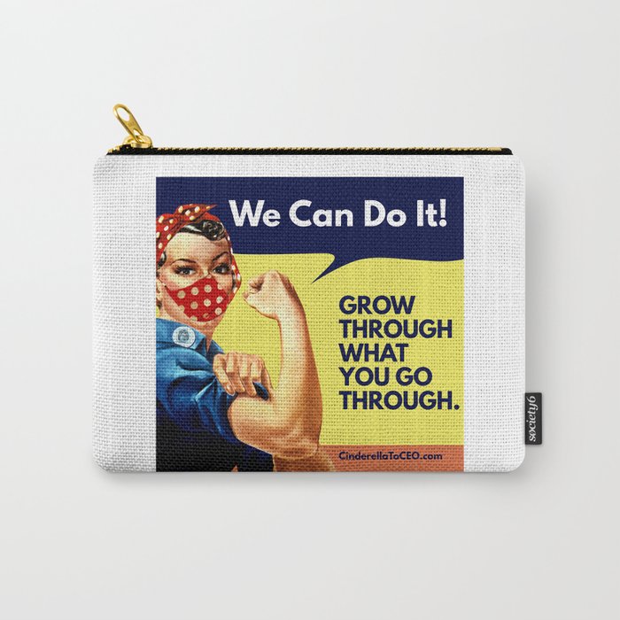 WE CAN DO IT female empower Carry-All Pouch