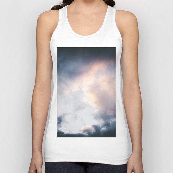 Creamy Clouds Unisex Tank Top