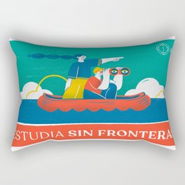 ESTUDIA SIN FRONTERAS Rectangular Pillow