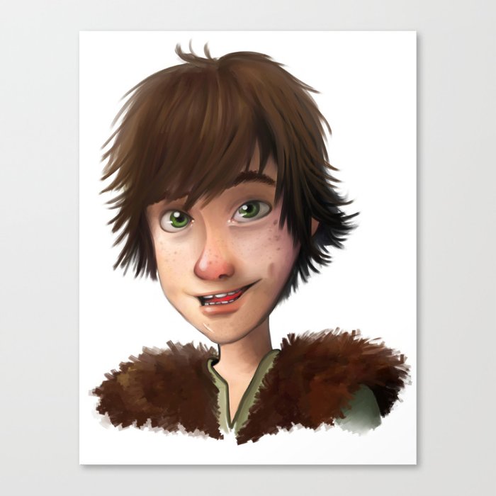 A little Hiccup goes a long way Canvas Print