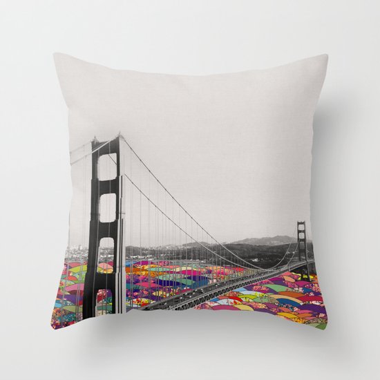 It's in the Water Throw Pillow