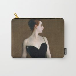 Portrait of Madame X by John Singer Sargent - Vintage Fine Art Oil Painting Carry-All Pouch