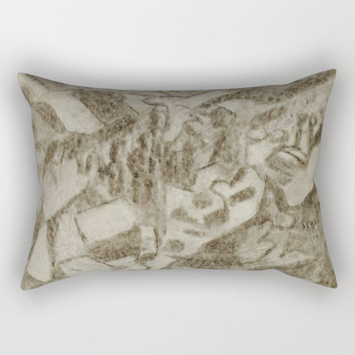 Smithsonian Abstract No.1 Rectangular Pillow