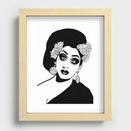 Bianca del Rio - "NOT TODAY SATAN" Recessed Framed Print