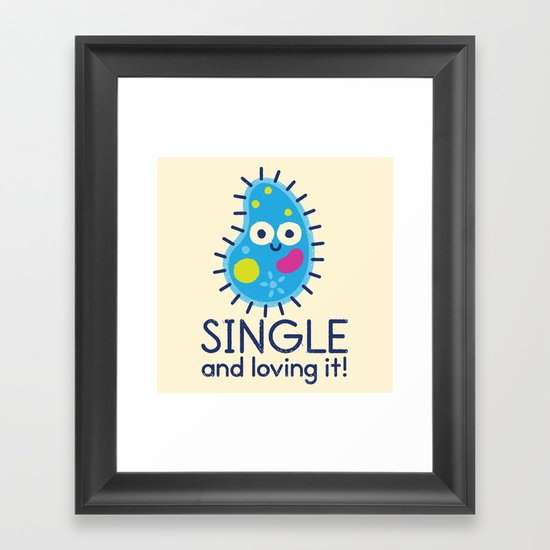 It's All About Paramecium Framed Art Print