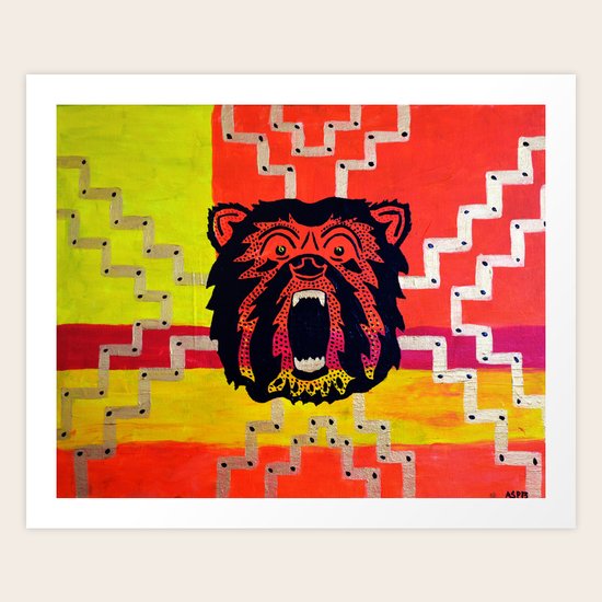 Bare Grill Art Print