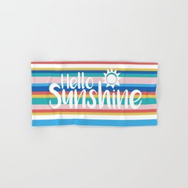 Hello Sunshine Hand & Bath Towel