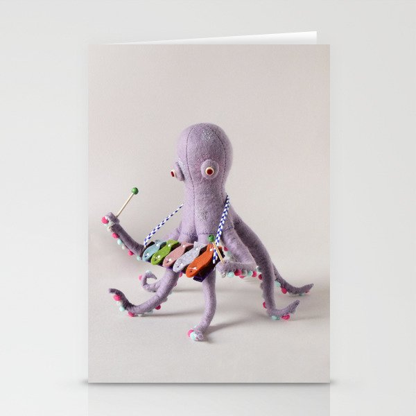 Octopus Band Stationery Cards