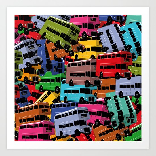 London Calling n°2! Art Print