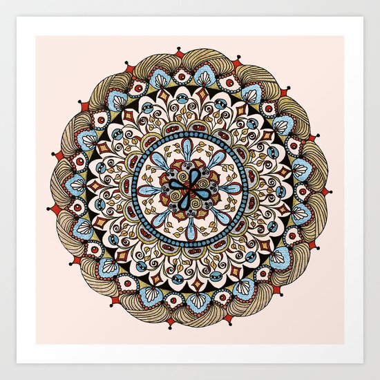 Mandala Art Print