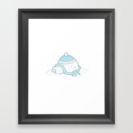 Igloo Framed Art Print