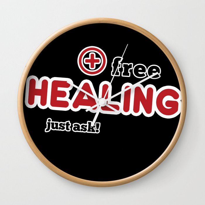 Free Healing Wall Clock