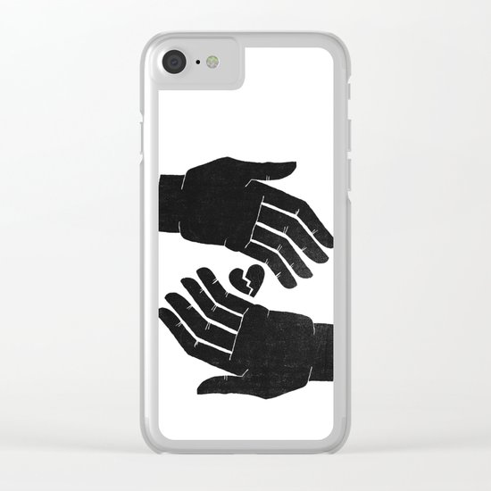 broken things Clear iPhone Case