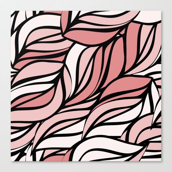 Coral seawing Canvas Print