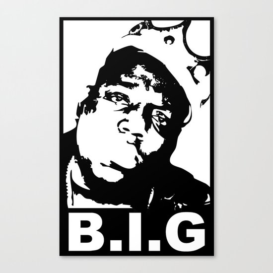 NOTORIOUS B.I.G Canvas Print