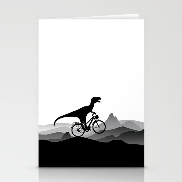 dinosaur on a bike