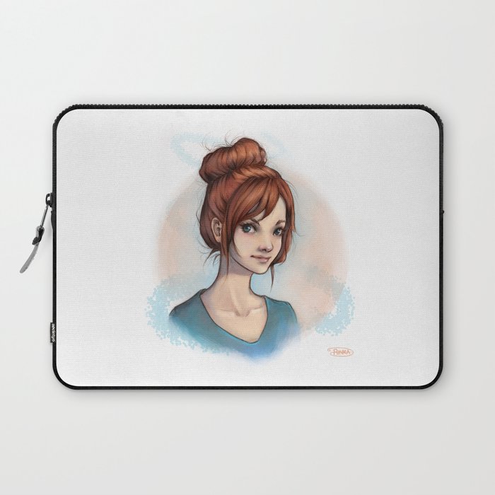 Messy Bun Laptop Sleeve By Ohayorinka Society6