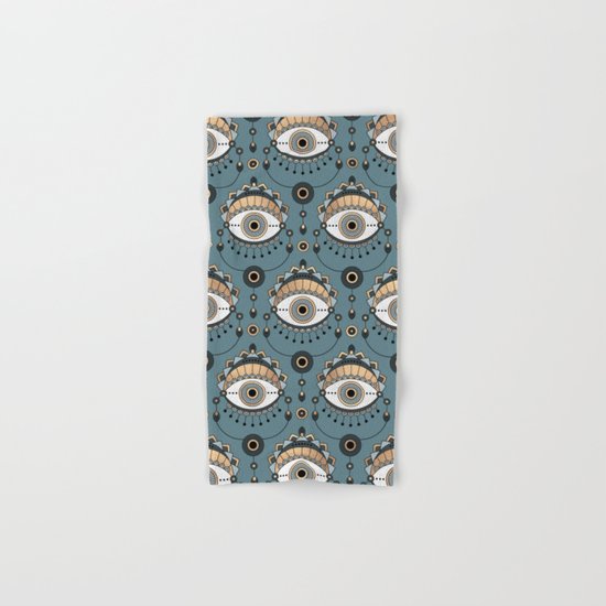 Eye Pattern 1 Hand & Bath Towel