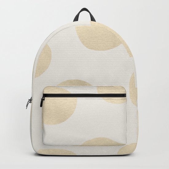 Gold Polka Dots Backpack