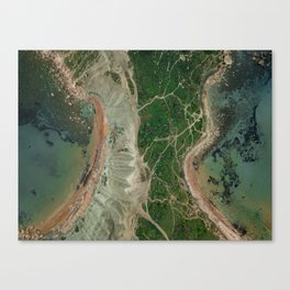 Riviera Beach Malta | Aerial Canvas Print
