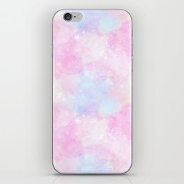 Pink Pastel Galaxy Painting iPhone Skin
